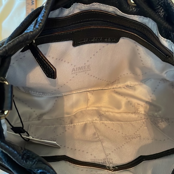 Brand new Aimee Kestenberg Mini Pebble Leather Drawstring Purse (Sasha) - Picture 10 of 16